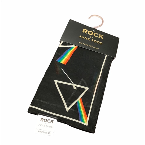 Junk Food Clothing Accessories - Junk Food Pink Floyd Dark Side Neck Scarf